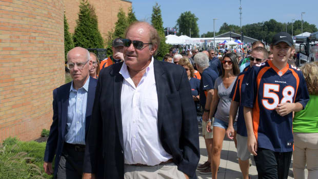 Aug 2, 2019; Canton, OH, USA; Chris Berman at the Pro Football Hall of Fame.